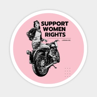 Support women rights vintage Magnet